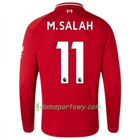 Koszulka Liverpool M.Salah 11 Domowe Koszulki Piłkarskie 2018-2019 Długi Rękaw